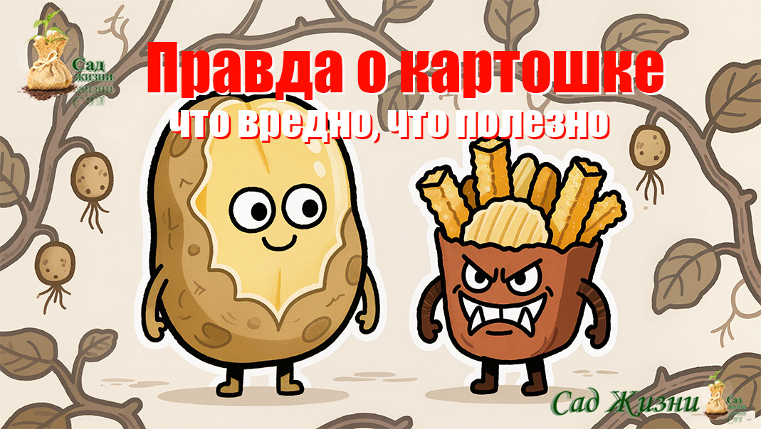 Картошка: польза, вред и способы приготовления