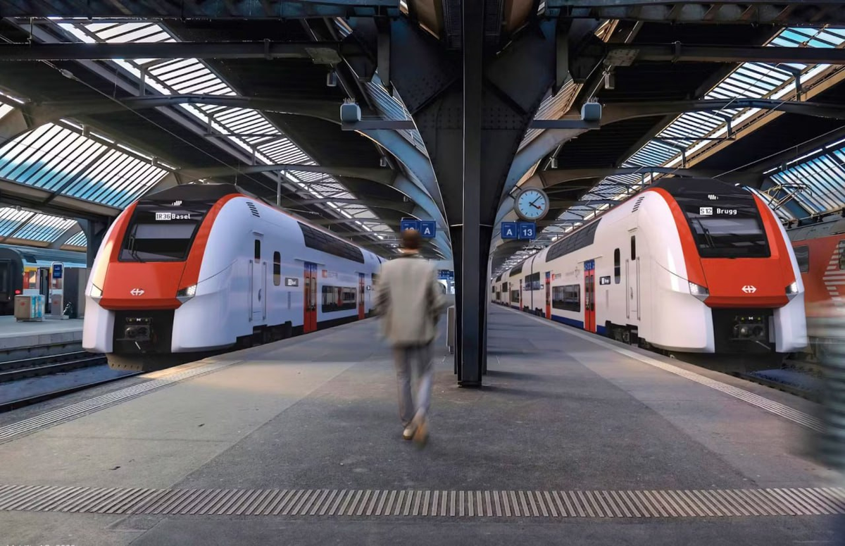 Рендер двухэтажных поездов от Siemens Mobility для Швейцарии. Источник: Siemens Mobility