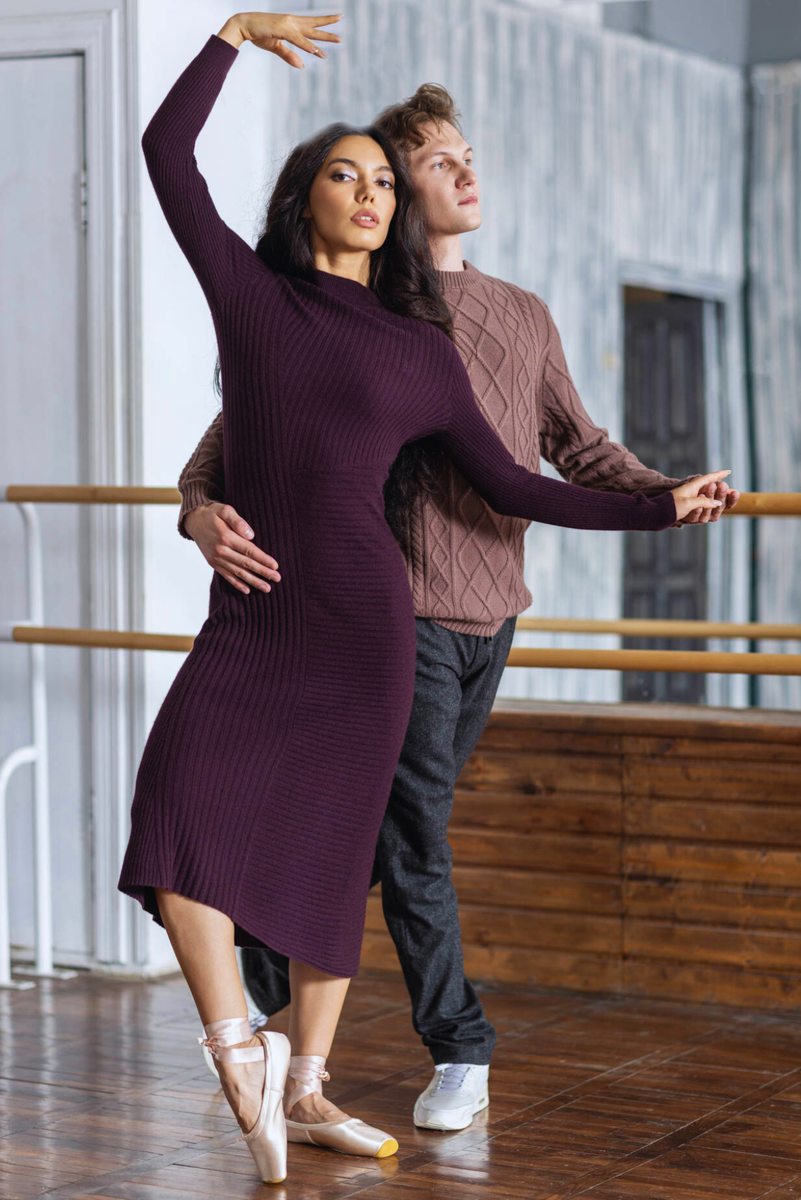 Кашемировое платье от KHAN.CASHMERE