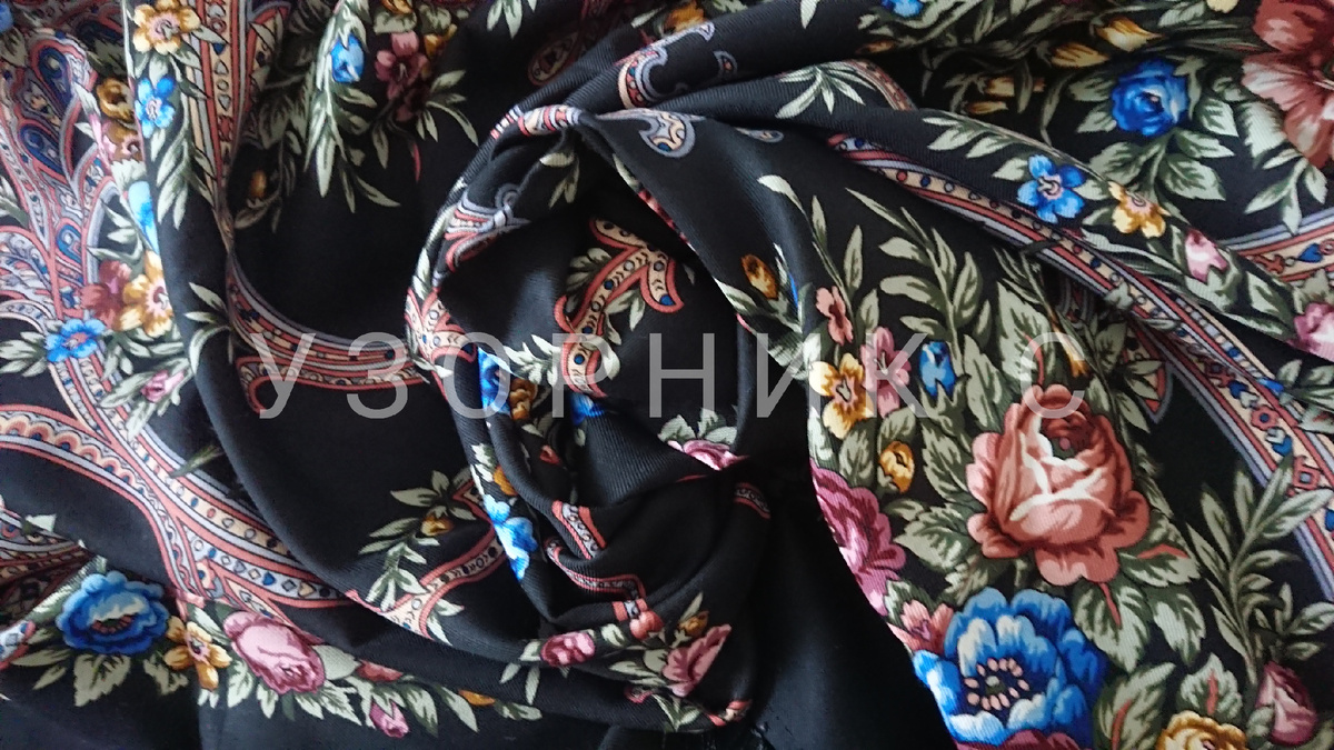 Платок Русские сезоны, фото автора