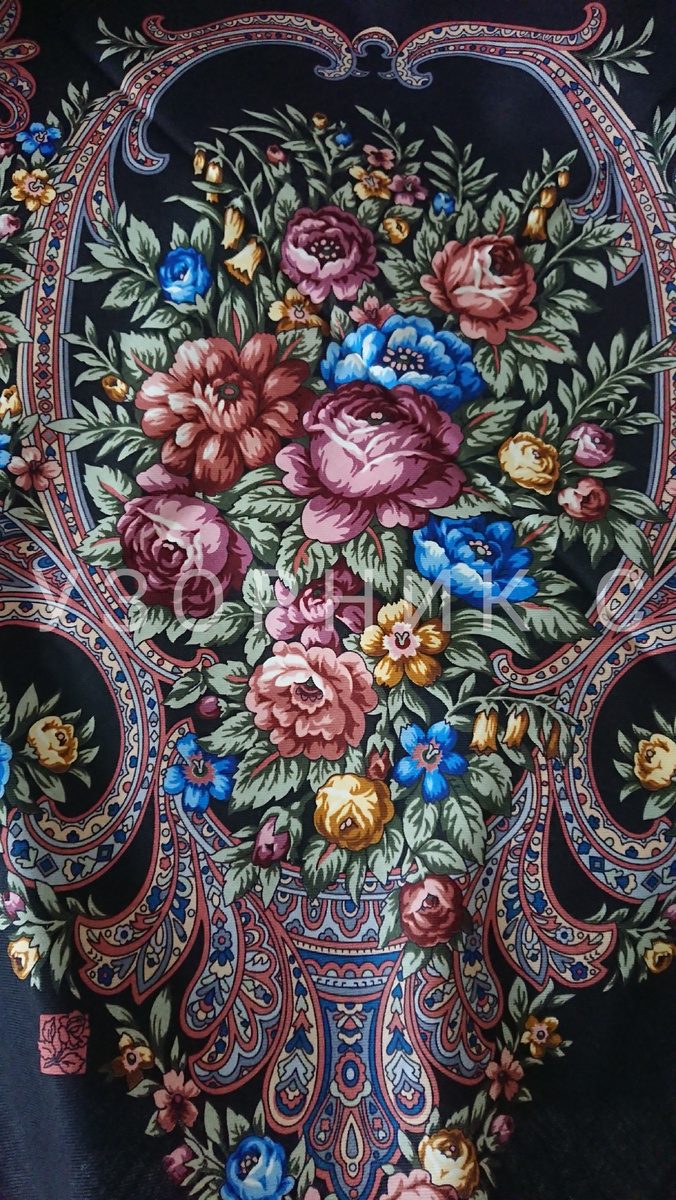 Платок Русские сезоны, фото автора