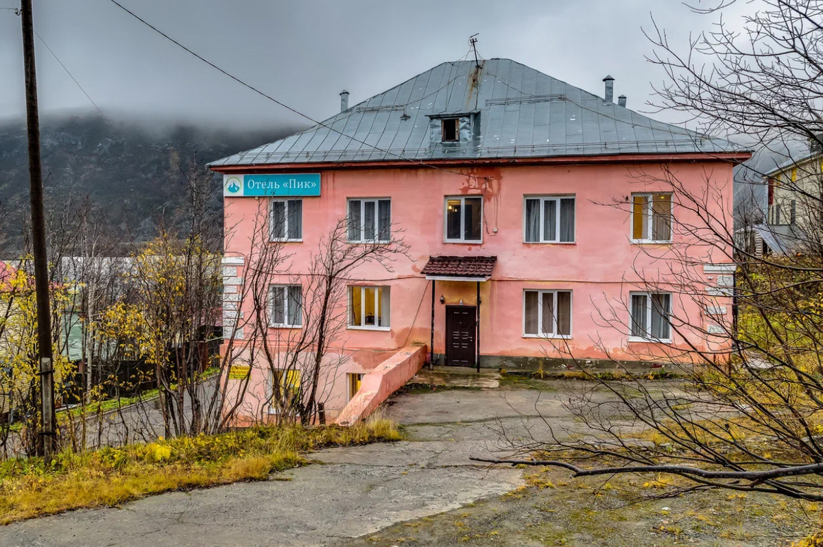 Первоначальный вид гостиницы