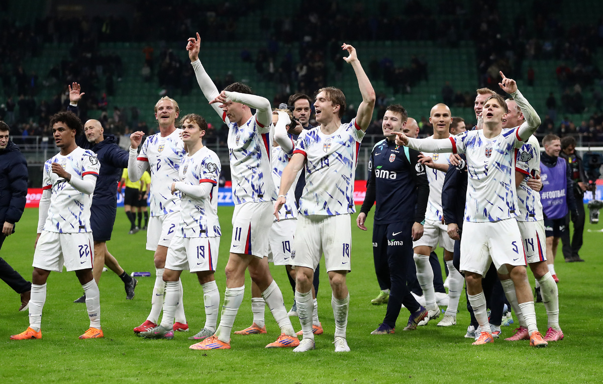    Игроки сборной Норвегии  Marco Luzzani/Getty Images