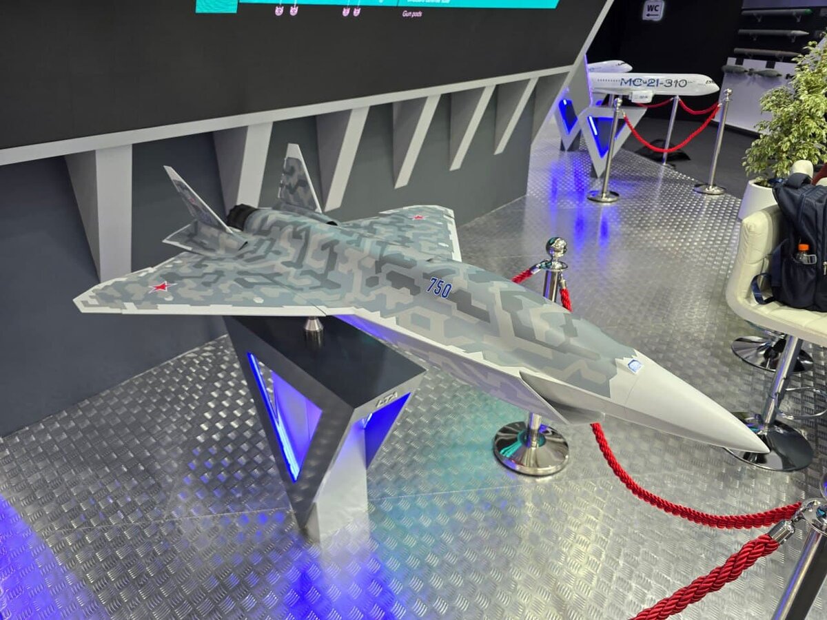   Су-75 в беспилотной версии