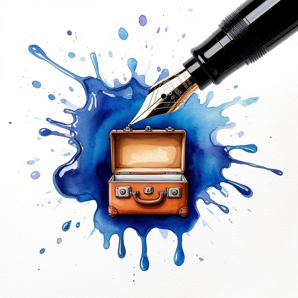 Иллюстрация автора: везу сюрприз в Крым