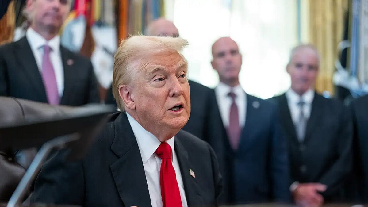    Президент США Дональд Трамп. © Википедия