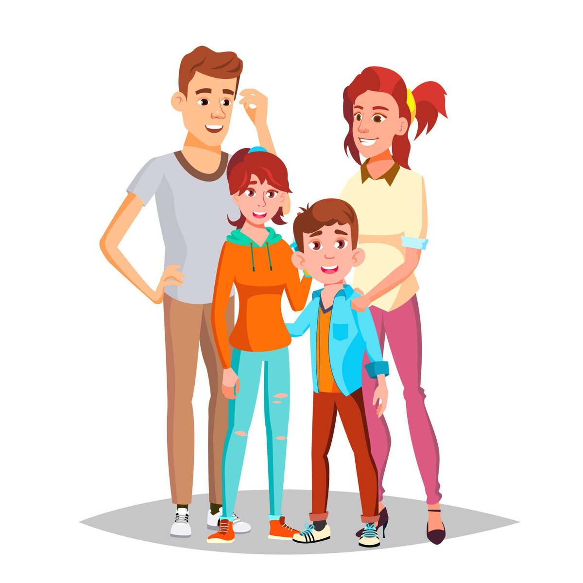 Источник изображения: https://static.vecteezy.com/system/resources/previews/017/368/295/large_2x/family-portrait-parents-children-happy-poster-advertising-template-isolated-cartoon-illustration-vector.jpg