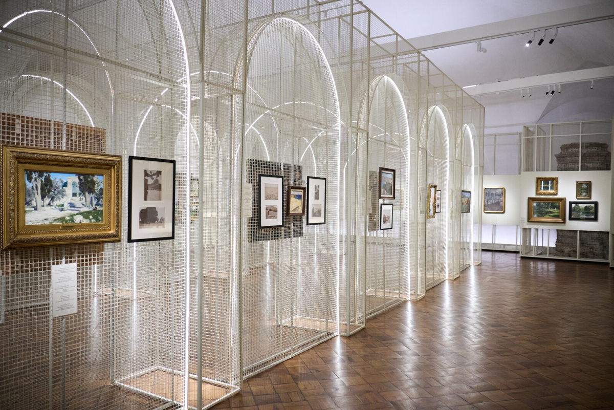 Вид экспозиции «Поленов и ученики» в Суздальском Кремле
Изображение предоставлено Государственным Владимиро-Суздальским музеем-заповедником