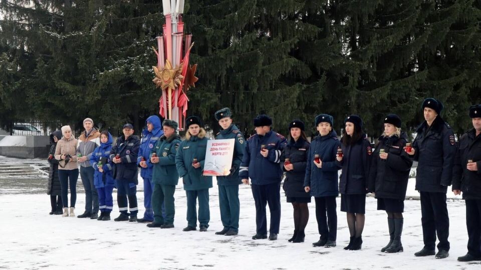    Акция "Жизнь бесценна" в Горно-Алтайске. Источник: МВД по Республике Алтай
