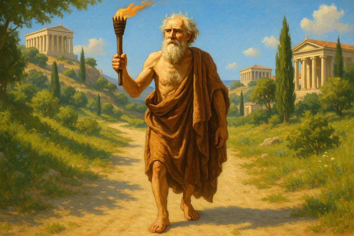 Диоген ищет человека