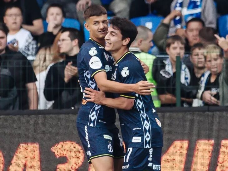 Фото: ФК Динамо, Скриншот трансляции Матч ТВ