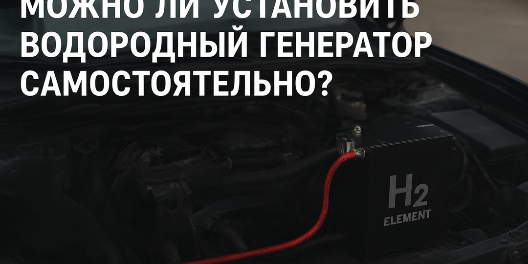 Можно ли установить водородный генератор самостоятельно? Полное руководство для автовладельцев