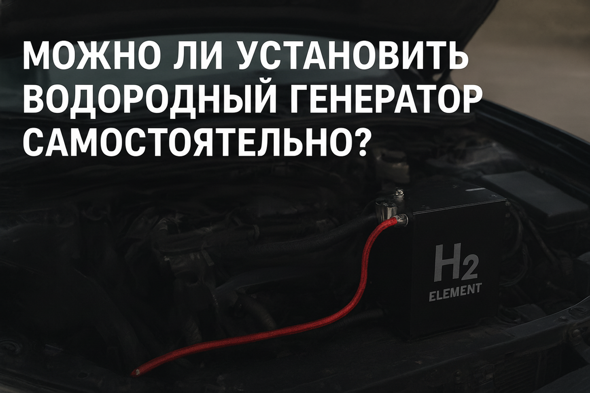 Можно ли установить водородный генератор самостоятельно? Полное руководство для автовладельцев