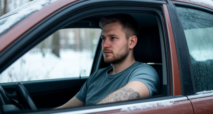    В салоне станет намного теплее - можно ездить в футболке: простой лайфхак на зиму