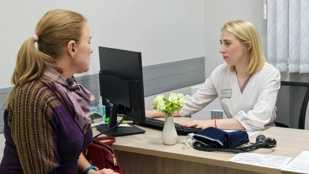    В отремонтированной поликлинике начался прием пациентов. Фото: Пресс-служба АКО