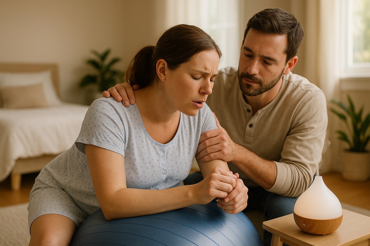 Обезболивание в родах без медикаментов