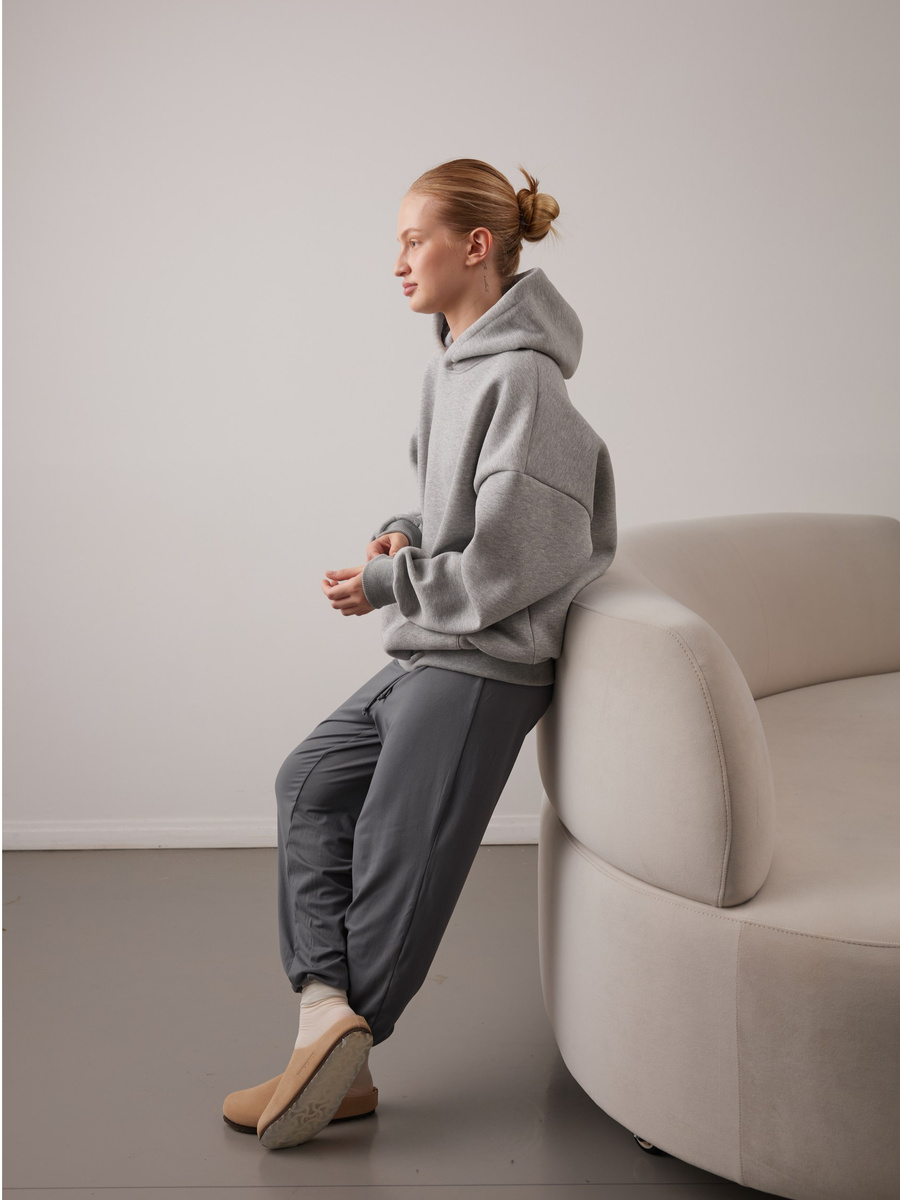 Тёплое оверсайз худи Closius