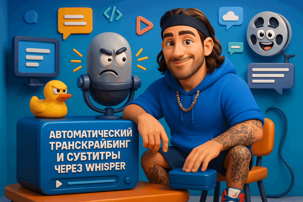    Хотите быстро и бесплатно создавать точные транскрипты и субтитры для видео-курсов? Узнайте, как с помощью Whisper автоматизировать транскрайбинг и повысить доступность контента! schergin