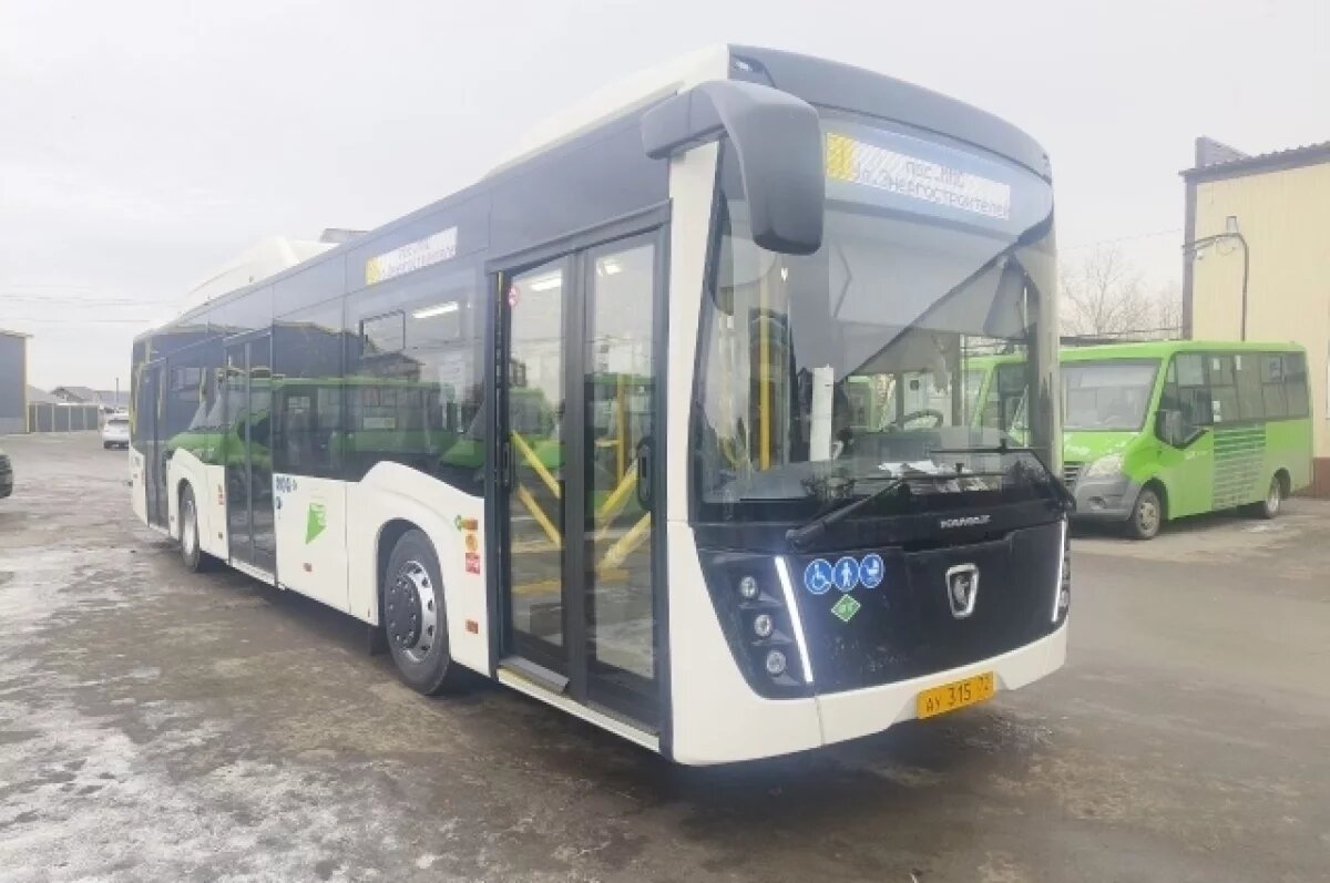    В Тюмени обновляют автобусный парк: на маршрут 51 вышли 7 новых автобусов