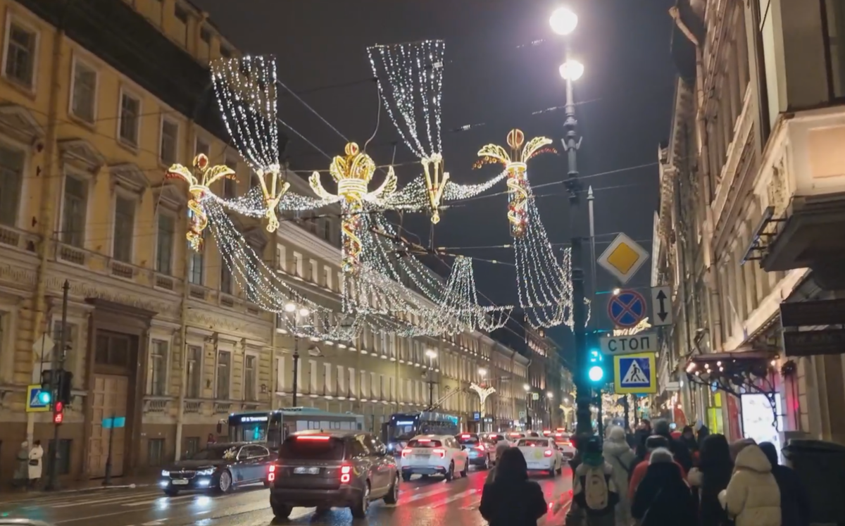 Новогодний Петербург