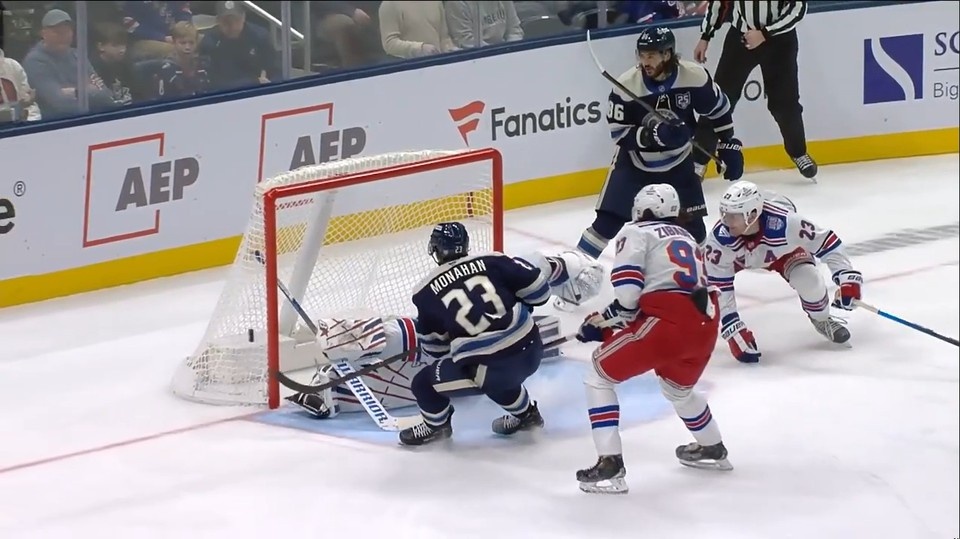    Момент матча. Скриншот видео НХЛ