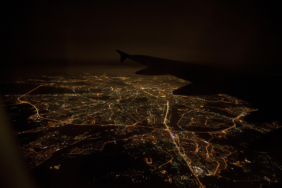 Ночной Баку