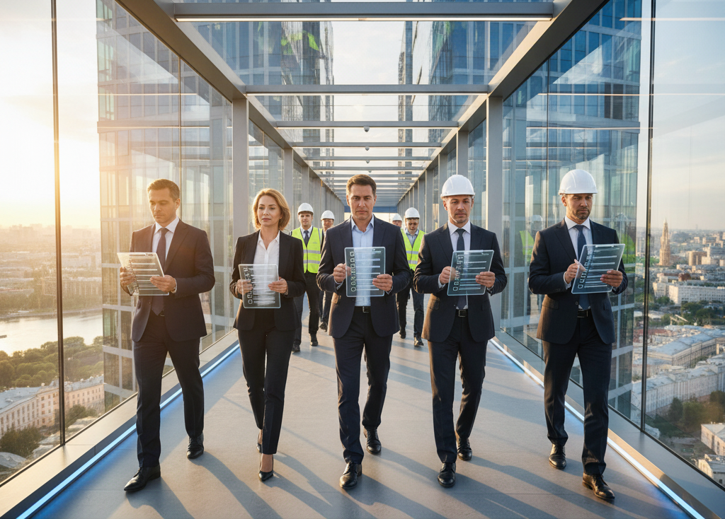 Чек‑лист: приёмка объекта у генподрядчика в эксплуатацию