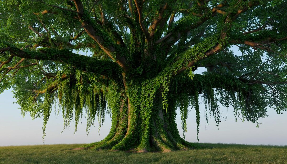 Отношения с Деревьями - или источник роста, или конкурентная борьба за ресурсы.