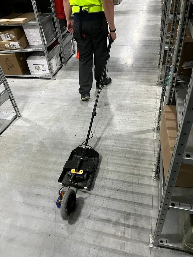 Выявление трещин, пустот и других дефектов 
