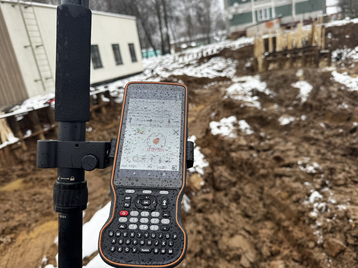 Использование ГНСС/GPS-приёмников в строительстве