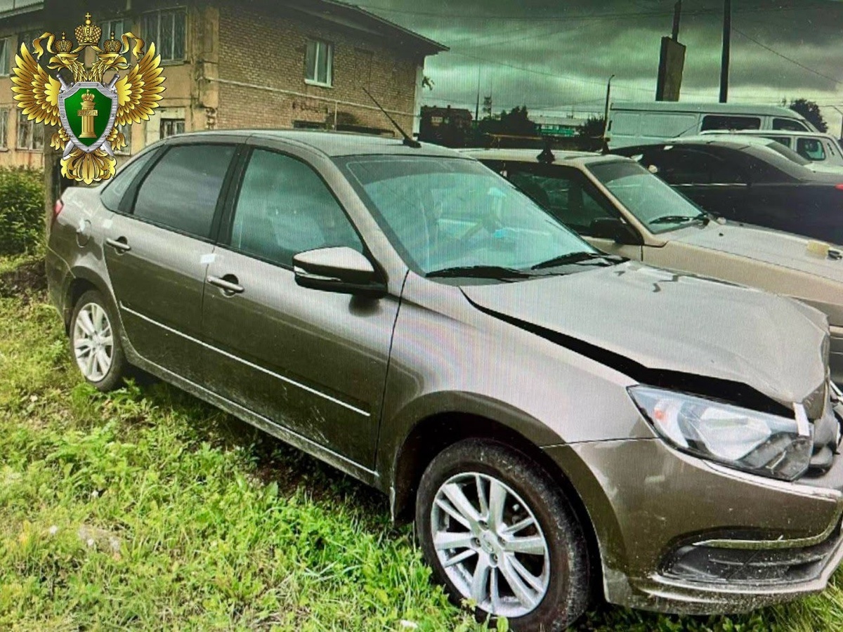 Машина, на которой он пьяным рассекал по улицам конфискована