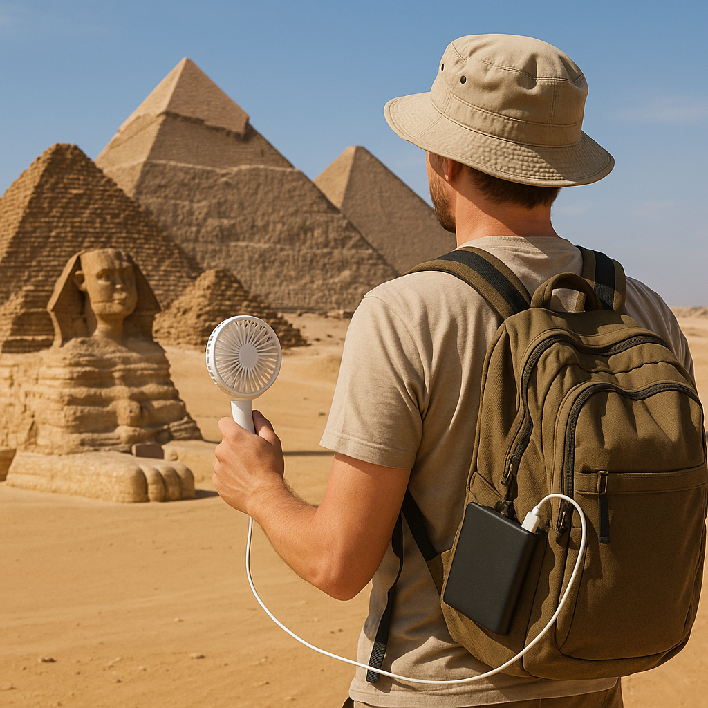 Турист в Египте