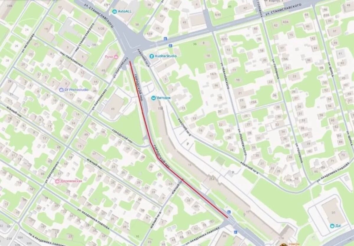    На Городском переулке в Туле частично ограничат движение