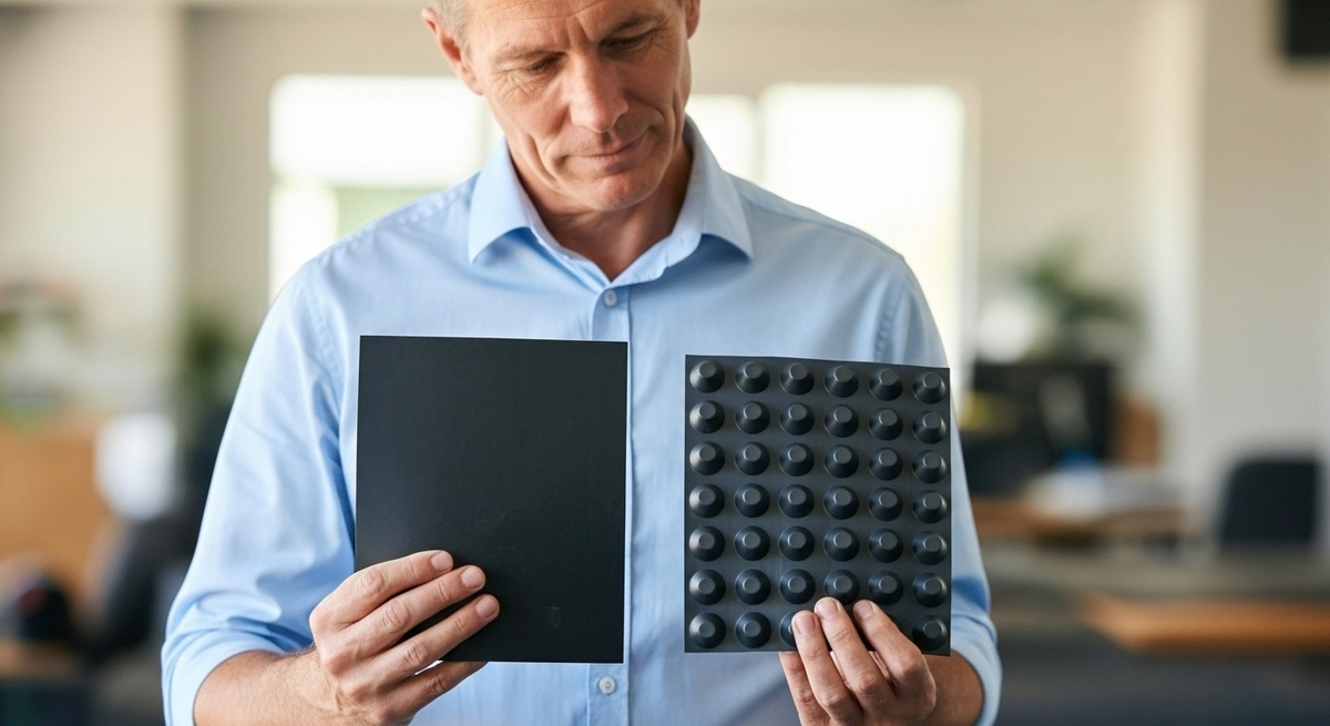 Геомембрана и профилированная мембрана: разница