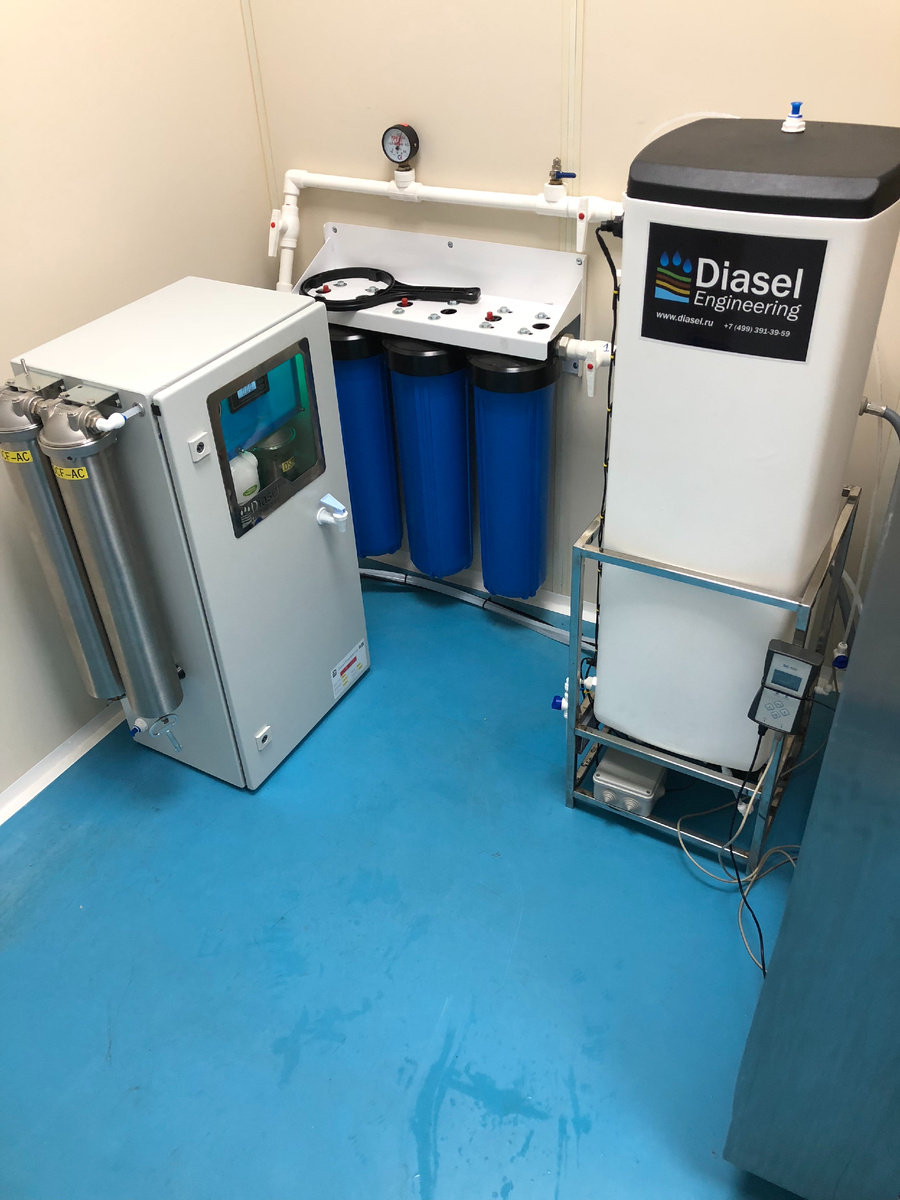 Примеры оборудования для получения дистилированой воды