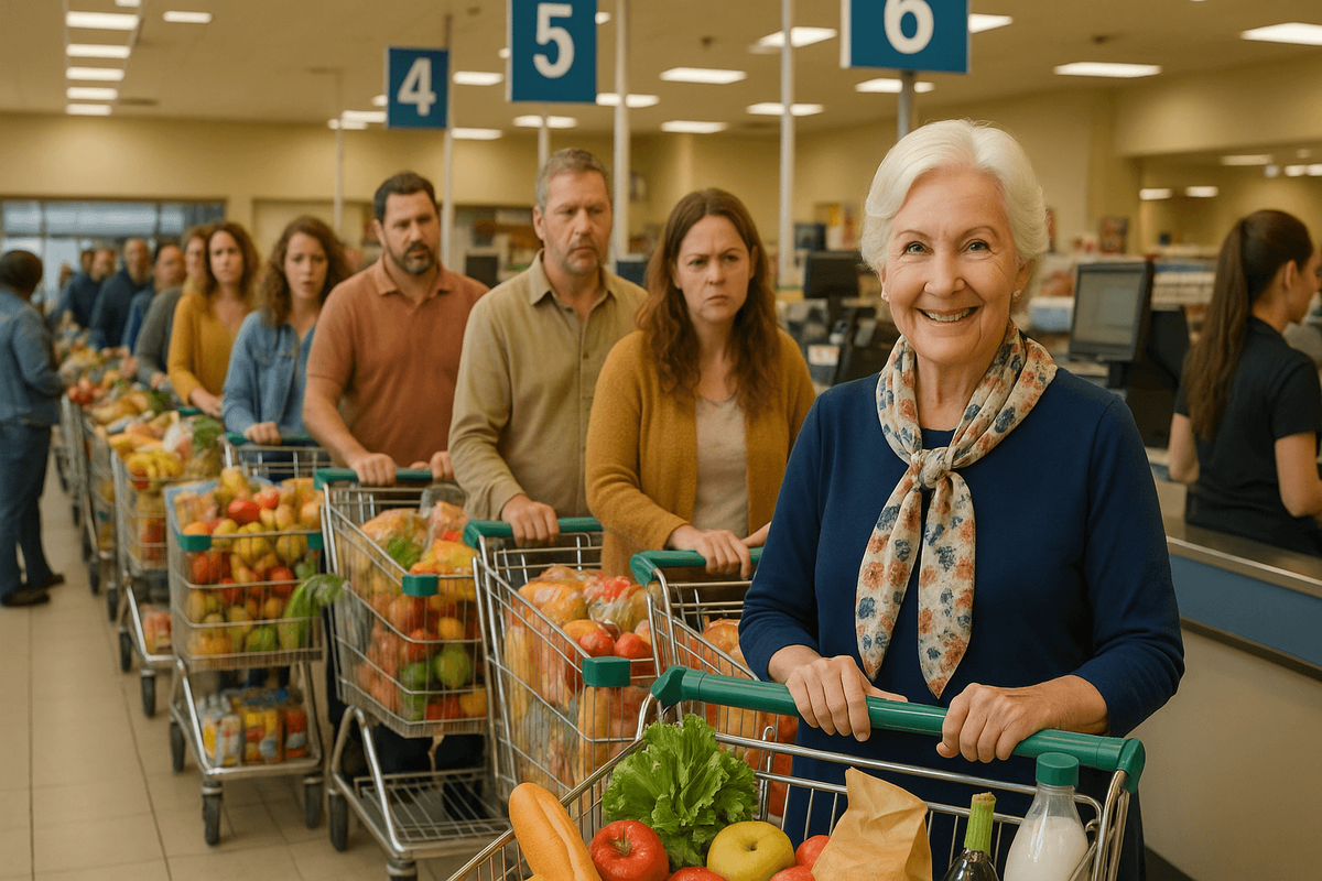 Спойлер: Представь, что твои знакомые (и их знакомые тоже) стоят сейчас в очереди в кассы с продуктами.И от оплаты их покупок определенный процент попадает к тебе в кошелек.