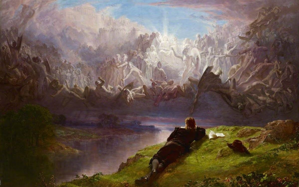 Мечта поэта. Ок. 1901
Джон Фаед
