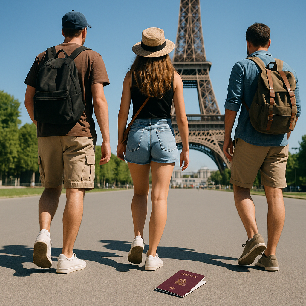 Турист потерял паспорт за границей