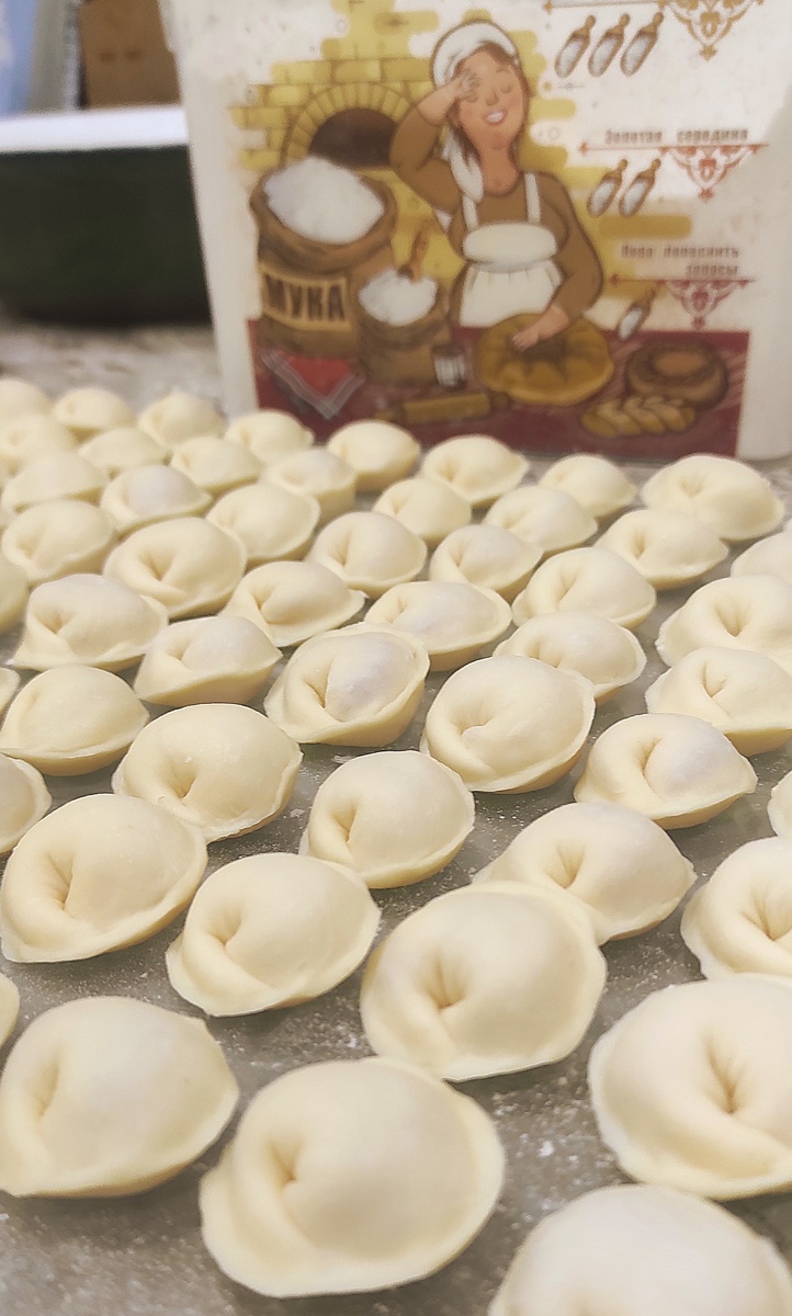 Пельмени ручной лепки