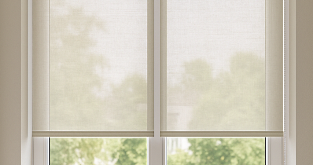 Рулонные шторы, которые делают квартиру светлее и теплее зимой