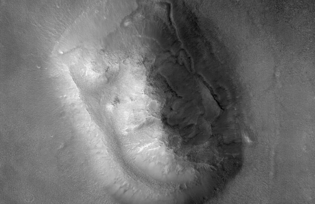 Без прикрас лицо на Марсе вот такое