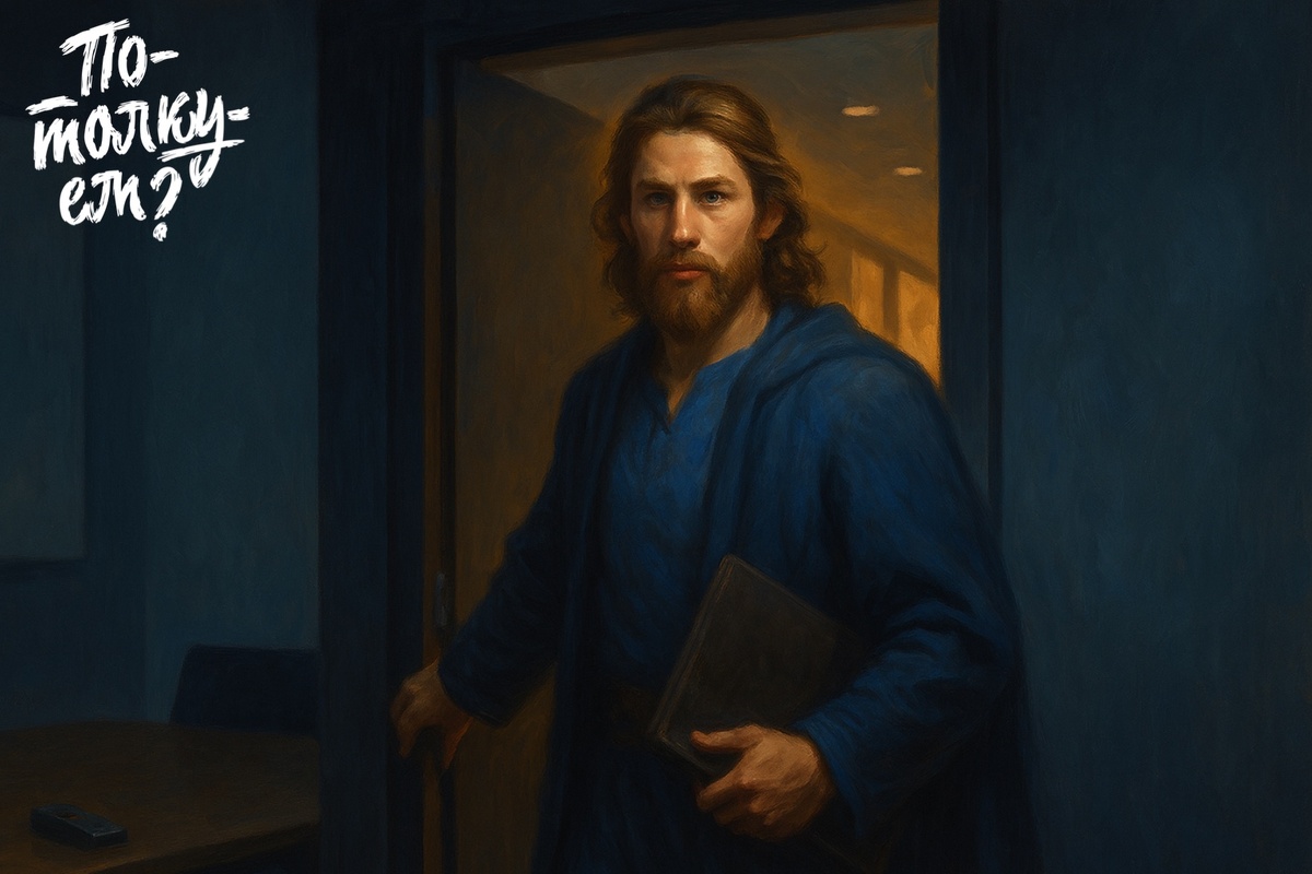 Садко входит в переговорную, готов к короткому деловому разговору