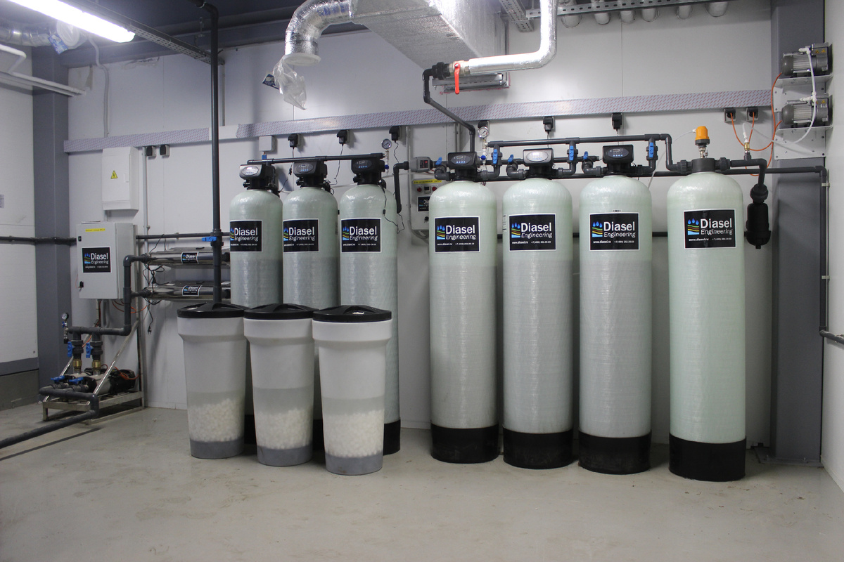 Пример оборудования для реагентной очистки воды