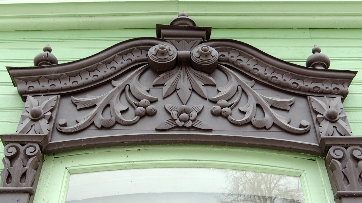 Наличники на старинных домах - хранители культурного кода Тюмени

