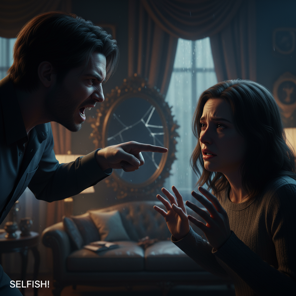 И что еще ожидать от такого эгоиста, как ты?!