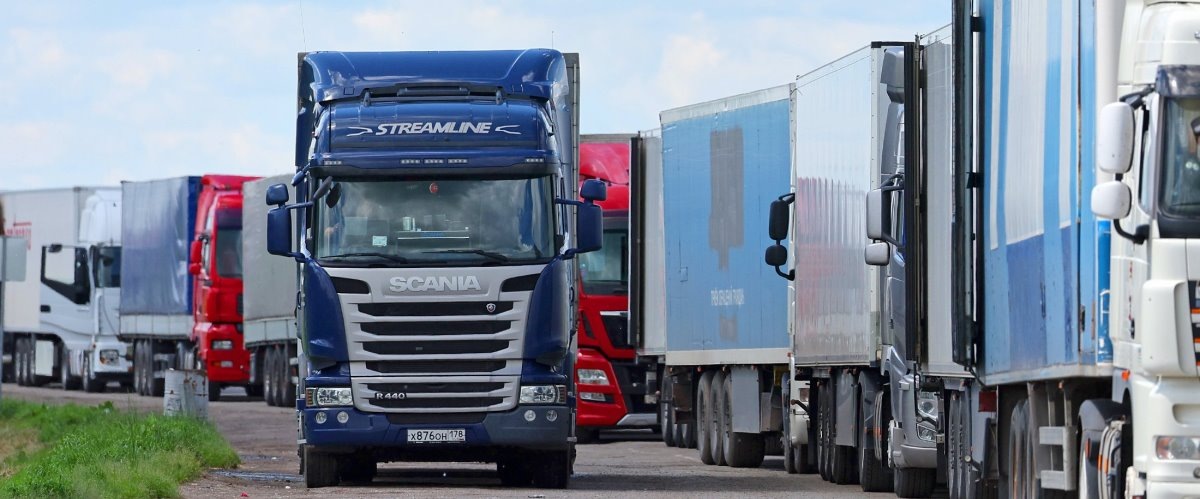 ЛИТОВСКИЕ ПЕРЕВОЗЧИКИ ПРОВЕЛИ АКЦИЮ ПРОТЕСТА В ВИЛЬНЮСЕ