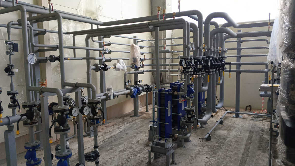 Фото: Монтаж ИТП