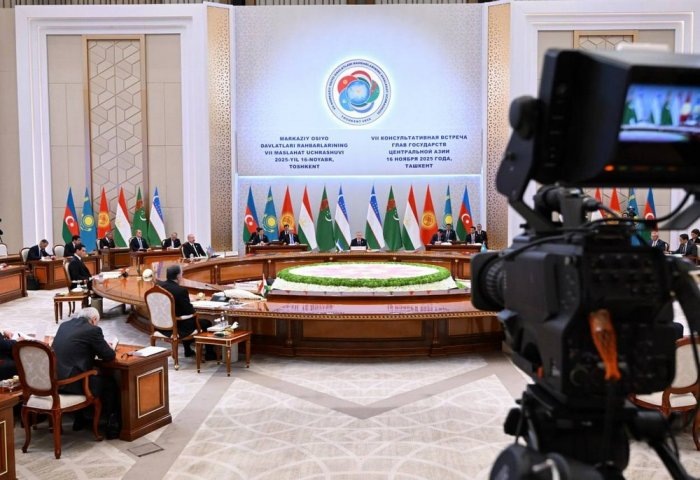VII Консультативная встреча глав государств Центральной Азии, 16 ноября, 2025 г., Ташкент, Узбекистан (Фото: prezident.uz)