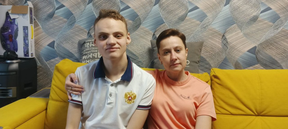 Даниил Моисеев с мамой, Натальей Моисеевой. Фото: Тульская служба новостей