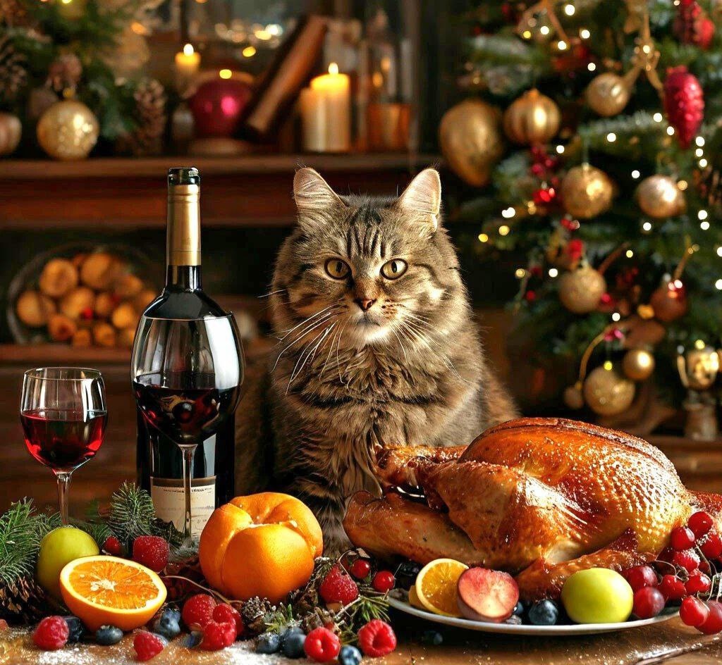 Одной из самых известных традиций Дня благодарения стал семейный ужин, на котором  подают индейку, фаршированную овощами и специями